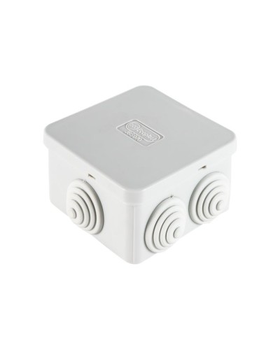 Коробка JBS070 70х70х40, 6 вых., IP44, серая (44056). Коробка монтажная. Экопласт в Петрозаводске