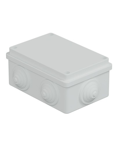 Коробка JBS120 120х80х50, 6 вых., IP55, белая (44008W-1). Коробка монтажная. Экопласт в Петрозаводске