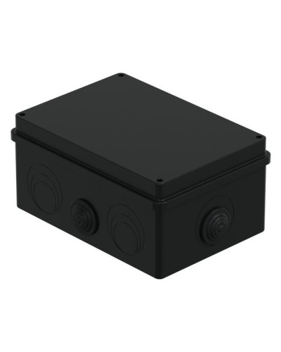 Коробка JBS210 210х150х100, 8 вых., IP55, черная (44016BL-1). Коробка монтажная. Экопласт в Петрозаводске
