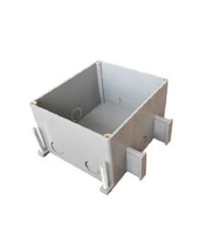 Коробка для люков в пол на 2 поста BOX/2+2ST66 (70125): Коробка для люков в пол на 2 поста 45х45мм + 2 модуля 45х22,5 (70025), пластик в Петрозаводске