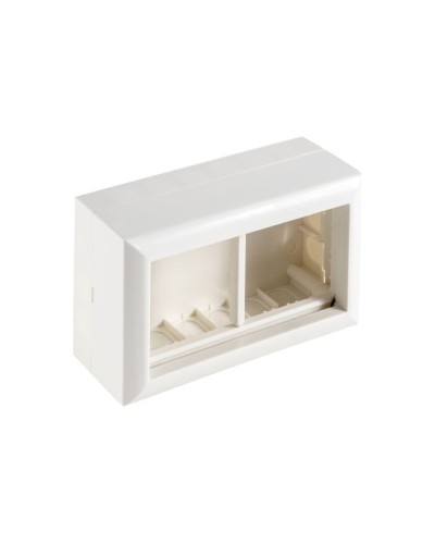 Коробка на 2 модуля для механизмов 45х45мм SM45/4 (72944): Коробка для механизмов в Петрозаводске