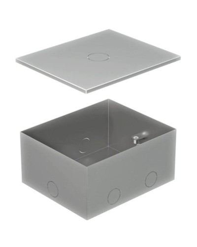 Коробка металлическая с крышкой для заливки в пол BOX/4 (70141): Коробка металлическая с крышкой для заливки в пол 159,6х133,6х75 мм, для люков 70040 в Петрозаводске