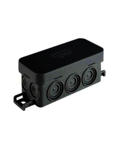 Коробка JBL090 90х42х40, 10 вых., IP55, черная (44055BL-1). Коробка монтажная. Экопласт в Петрозаводске
