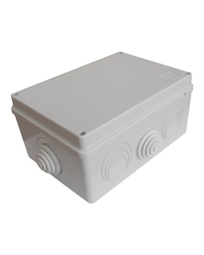 Коробка JBS210 210х150х100, 8 вых., 12P (0,15...2,5мм²) серая (43046HF-GR). Коробка монтажная, огнестойкая, без галогена. Экопласт в Петрозаводске