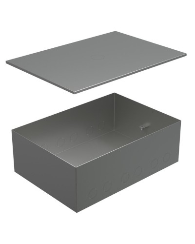 Коробка металлическая с крышкой для заливки в пол BOX/8-12 (70181): Коробка металлическая с крышкой для заливки в пол 309х217х105мм, для люков 70083, 70012 в Петрозаводске