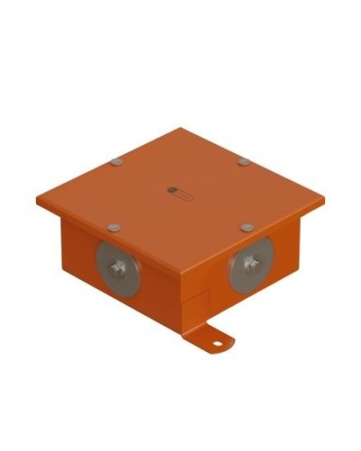 Коробка SMB120 металлическая 120х120х60, 4 металлических заглушки (56004S). Коробка, 4 металлические заглушки. Экопласт в Петрозаводске
