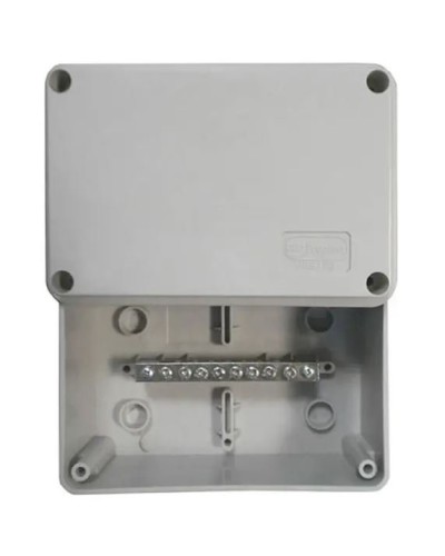 Коробка (КУП) JBS120 120х80х50, 6 вых, IP55 (44008KP). Коробка уравнивания потенциалов (КУП), 6х9мм, 8 зажимов. Экопласт в Петрозаводске
