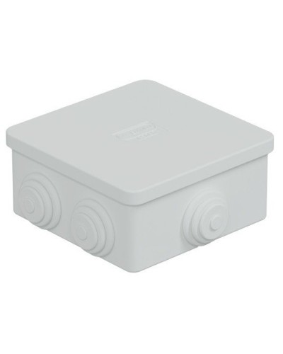 Коробка JBS080 85х85х40, 6 вых, IP44, белая (44006W-1). Коробка монтажная. Экопласт в Петрозаводске