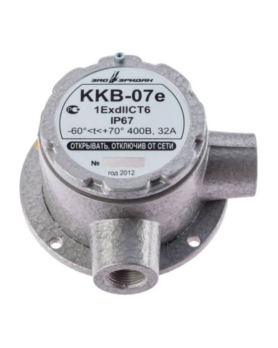 ККВ-07е-Ех-А-Р1-У-БК1, ШТ1/2+ШТ1/2. Коробка коммутационная взрывозащищенная угловая. Эридан в Петрозаводске