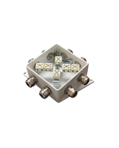 КМ-О (12к*6,0)-IP66-120х120, три ввода: Коробка монтажная огнестойкая в Петрозаводске