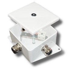 КМ-О (2к*6,0)-IP66-100х100, два ввода: Коробка монтажная огнестойкая