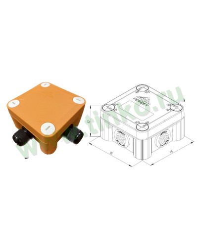 КМ-О-1010(П)(8к)-IP66(П6-12): Коробка монтажная огнестойкая в Петрозаводске