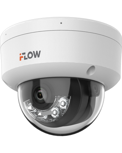F-IC-2442C2MS(4мм). Бюджетная IP-видеокамера купольная. i-FLOW в Петрозаводске