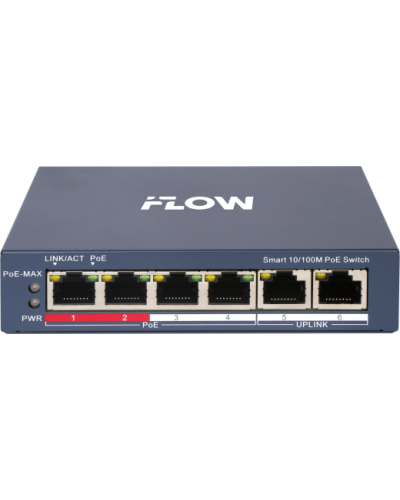 F-SW-EM206POE-VM. Коммутатор с POE. i-FLOW в Петрозаводске