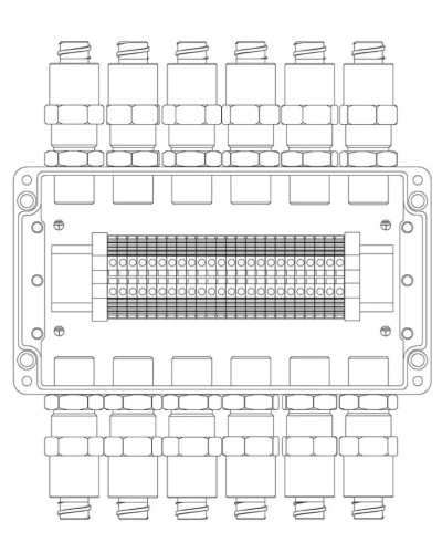 КВМК 2401. Коробка коммутационная взрывозащищенная. Компания СМД в Петрозаводске