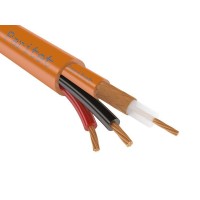 КВК-П-2 нг(A)-HF 2х0.75 (Паритет). Кабель комбинированный для систем видеонаблюдения с оболочкой из безгалогенной композиции (HF). Паритет