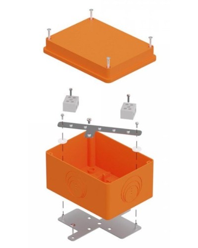 Коробка огнестойкая 150х110х90 E15-E120 для о/п (40-0351-FR10.0-4). Коробка огнестойкая для открытой установки. Промрукав в Петрозаводске