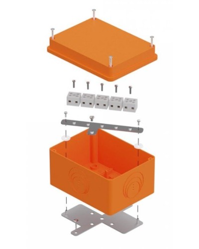 Коробка огнестойкая 150х110х90 E15-E120 для о/п (40-0351-FR1.5-10). Коробка огнестойкая для открытой установки. Промрукав в Петрозаводске