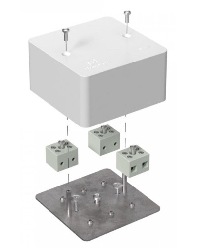 Коробка огнестойкая 103х103х45 (40-0470-FR2.5-6). Коробка огнестойкая для открытой установки. Промрукав в Петрозаводске