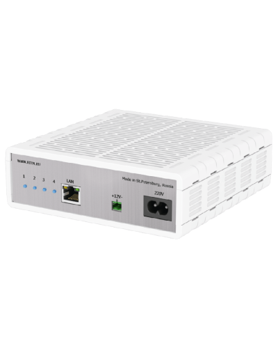 Преобразователь 4 RS-232 - Ethernet. Преобразователь интерфейсов. Ритм в Петрозаводске