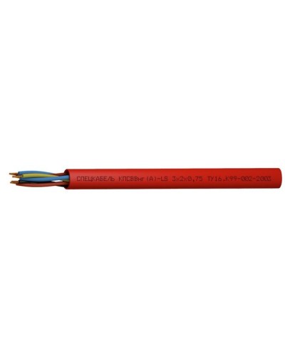 КПСВВнг(А)-LS 3х2х1,5 (Спецкабель). Кабель симметричный для систем сигнализации и управления, групповой прокладки, с пониженным дымо- и газовыделением. Спецкабель в Петрозаводске