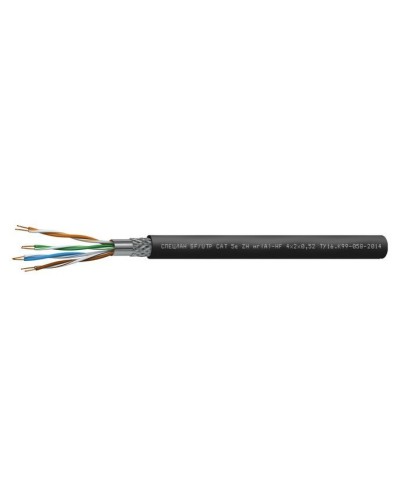 СПЕЦЛАН SF/UTP Cat 5e ZH нг(А)-HF 1х2х0,52. Кабель «витая пара» (LAN) для структурированных систем связи. Спецкабель в Петрозаводске