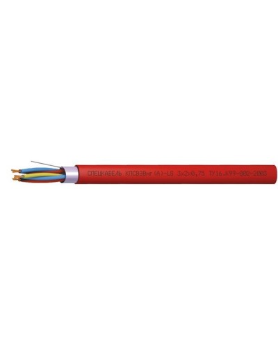 КПСВЭВнг(А)-LS 5х2х0,5 (Спецкабель). Кабель симметричный для систем сигнализации и управления, групповой прокладки, с пониженным дымо- и газовыделением. Спецкабель в Петрозаводске