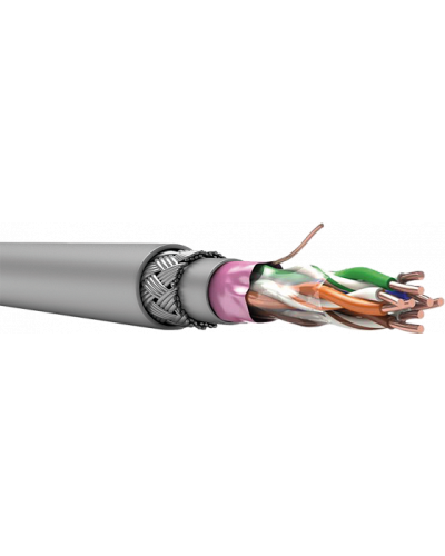 TechnoLAN F/UTP SWA PS Cat 5e ZH нг(A)-HF 2x2x0,52. Кабель «витая пара» (LAN) для структурированных систем связи. СПКБ-Техно в Петрозаводске