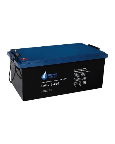 HML-12-250. Аккумулятор герметичный свинцово-кислотный. Связь инжиниринг в Петрозаводске