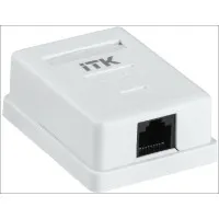 CS2-1C5EU-12-G. Настенная розетка RJ45. GENERICA