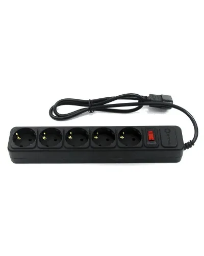 SP5B-110U. Сетевой фильтр 5 розеток, 1м, черный. 5bites в Петрозаводске