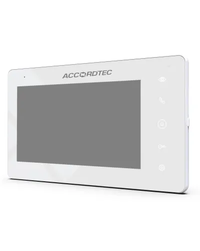 AT-VD720W WH. Монитор домофона цветной с функцией «свободные руки». AccordTec в Петрозаводске