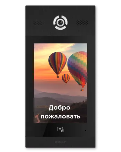 AA-14FB BLACK. Вызывная панель подъездного IP-домофона. BAS-IP в Петрозаводске