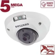 B5320DMR (6мм). Видеокамера IP купольная. Beward