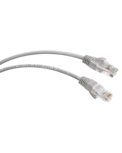 PC-UTP-RJ45-Cat.6-1.5m (7273c), серый. Патч-корд медный. CABEUS в Петрозаводске