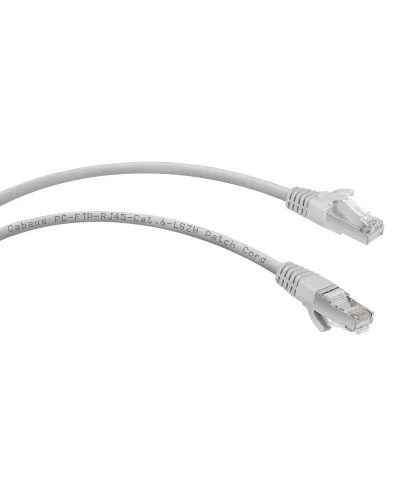 PC-FTP-RJ45-Cat.6-0.5m-LSZH (7907c), серый. Патч-корд медный. CABEUS в Петрозаводске