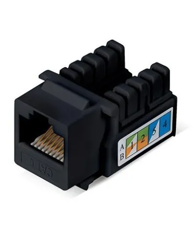KJ-RJ45-Cat.6-90-BK (9483c): Вставка Keystone Jack RJ-45 в Петрозаводске