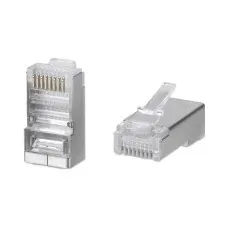 8P8C-SH (100 шт) (7010c). Разъем RJ-45. CABEUS
