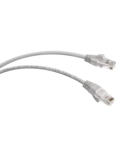 PC-UTP-RJ45-Cat.6-10m-LSZH (9594c), серый. Патч-корд медный. CABEUS в Петрозаводске