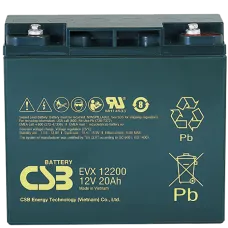 CSB EVX 12200. Аккумулятор герметичный свинцово-кислотный. CSB