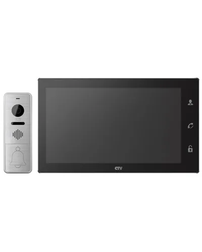 CTV-DP4106AHD B (чёрный). Комплект видеодомофона. CTV в Петрозаводске