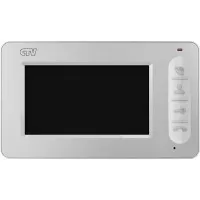 CTV-M400 (белый). Монитор домофона цветной с функцией «свободные руки». CTV
