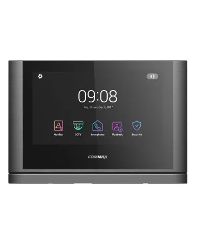 CDV-1024MA (темное серебро) Black Smog. Монитор видеодомофона цветной. Commax в Петрозаводске