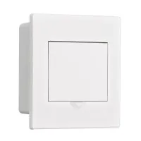 Корпус ЩРВ-П 4 модуля IP41 встраиваемый белая дверь (31080DEK). Корпус пластиковый. DEKraft