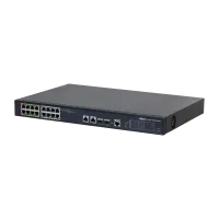 DH-LR2218-16ET-240. Сетевой PoE коммутатор . Dahua