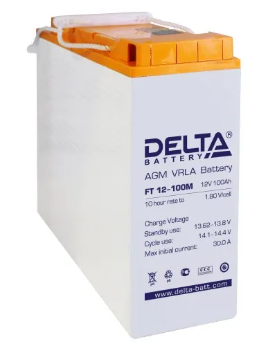 Delta FT 12-100 M. Аккумулятор герметичный свинцово-кислотный. Delta в Петрозаводске