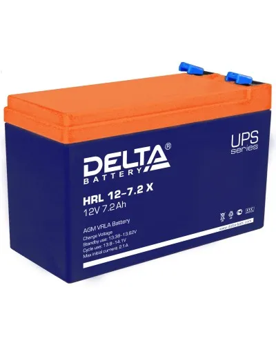 Delta HRL 12-7.2 X. Аккумулятор герметичный свинцово-кислотный. Delta в Петрозаводске