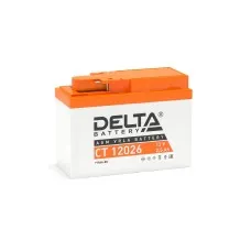 Delta CT 12026. Аккумулятор герметичный свинцово-кислотный стартерный. Delta