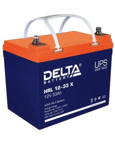 Delta HRL 12-33 X. Аккумулятор герметичный свинцово-кислотный. Delta в Петрозаводске