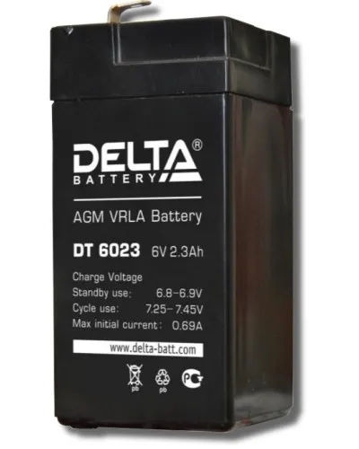 Delta DT 6023. Аккумулятор герметичный свинцово-кислотный. Delta в Петрозаводске